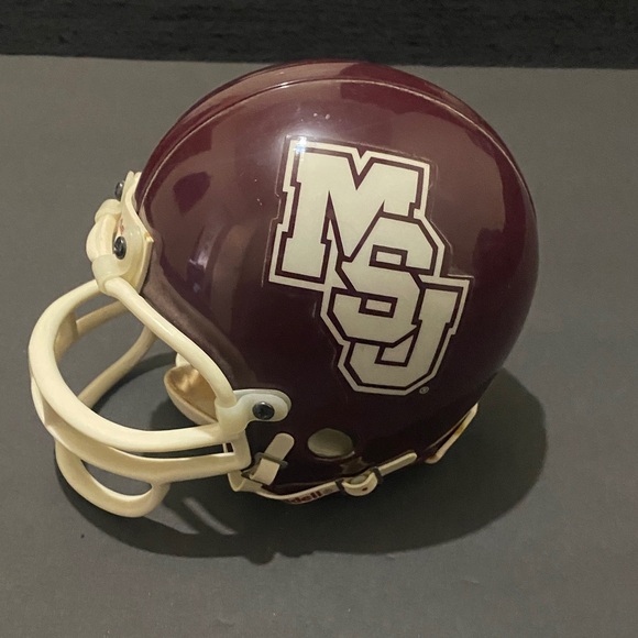 Mississippi State University mini Football Helmet. Perfect for fans, collectors - Picture 3 of 6